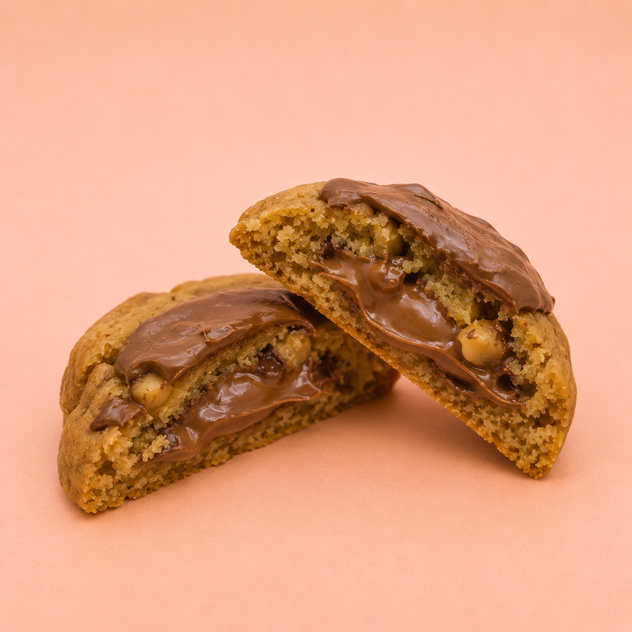 Cookie con Pepitas de Chocolate, <br> Nutella® y Nueces