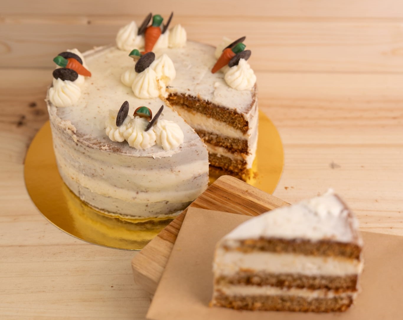 Carrot Cake Sin Gluten
